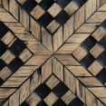 thumbnail image 5 of bali & pari Paulo Decorative End Table with Bamboo Diamond Pattern, 5 of 7