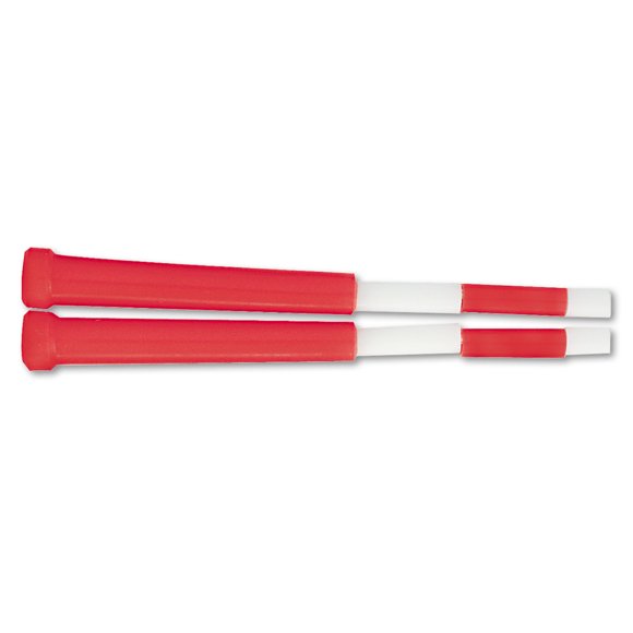 Corde à Sauter en Plastique Segmenté, 7 Pieds, Rouge/blanc