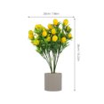 thumbnail image 7 of UPGRATOR Yellow Artificial Lemon Tree Potted Plant for Indoor Outdoor Home Decoration and Table Centerpiece, 7 of 7