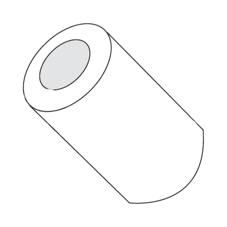 

3/16 OD Round Spacers / #2 x 5/16 / Nylon / Outer Diameter: 3/16 / Hole Size: #2 / Length: 5/16 (Quantity: 1 000 pcs)
