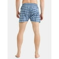 thumbnail image 5 of George Men's Moisture-Wicking Stretch Woven Boxers, 6-Pack, Sizes S-2XL, 5 of 9