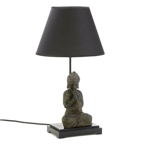 Lámpara de mesa Gallery of Light Praying Buddha multicolor
