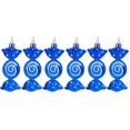 thumbnail image 2 of enjoywould 6 Pcs Christmas Candy Pendants Hanging Decorations Lanyard Design Bright Color Xmas Tree Candy Ornaments, 2 of 8