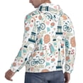 thumbnail image 3 of Hoodies for Men - Eiffel tower Long Sleeve Comfrt Men'S Fashion Hoodies & Sweatshirts, Sweatshirts for Men Hoodies Pullover Clothing Clothes with Pouch, 3 of 7