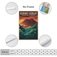 thumbnail image 2 of Kerinci Seblat National Park Mountains Vintage Travel Poster Sumatra Indonesia Retro Adventure Wall Art Volcano Landscape Canvas Poster, 2 of 8