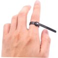 thumbnail image 5 of 12pcs Ring Circumference Measurement Ring Size Measuring Ruler Jewelry Ring Sizer Reusable Finger Size Gauge Ring Sizer Belt Plastic Ring Gauge Tape Measuring Circle or, 5 of 5