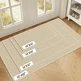 thumbnail image 3 of GALMAXS7 Indoor Door Mats for Entryway 20"x32", Non Slip Doormat for Inside,Dirt Trapper,Washable Welcome Mat floor mats for home, Beige, 3 of 10