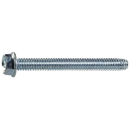 

#12-24 x 2 Zinc Hex Washer Head Type F Sheet Metal Screws (6 pcs.)