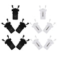thumbnail image 2 of 10 Pcs Pièces de Rechange pour Verrou de Poubelle Universel Boucles de Presse Couvercle Tactile Clip de Réparation Bouton Verrou de Couvercle de Poubelle Interrupteur Poussoir, 2 of 9