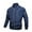 Dark Blue, variant on Herrnalise Men's Lightweight Bomber Jacket Zipper Fashion Casual Baseball Clothing Jacket Coat Loose Outwear Overcoat Black