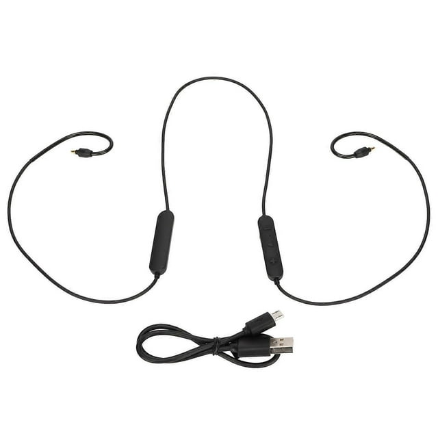 MMCX Bluetooth Headset Cable Low Latency Rechargeable Wireless Earphone Cable with Mic for Sennheiser IE40 PRO