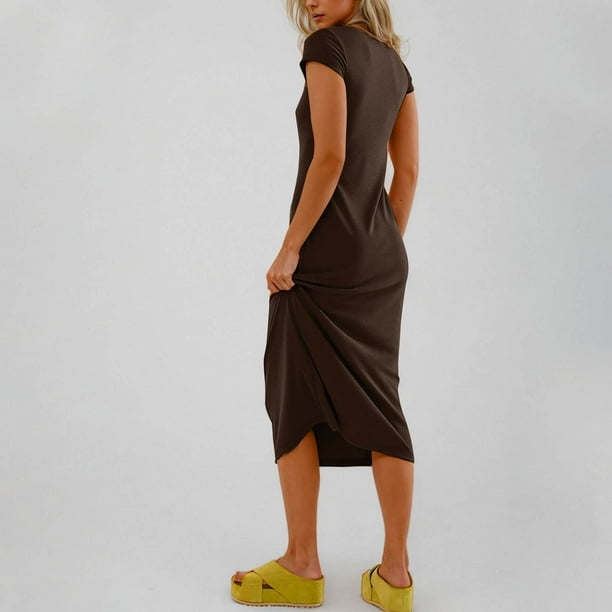 Womens Dresses Free People Lotus Midi Dress Fashion SMihono Women's Short Sleeve T-Shirt Dress Summer Crew Neck Basic Solid Casual Long Midi Dresses Beach Long Maxi Dresses Brown L Walmart Business ... Womens Dresses Free People Lotus Midi Dress Fashion SMihono Women's Short Sleeve T-Shirt Dress Summer Crew Neck Basic Solid Casual Long Midi Dresses Beach Long Maxi Dresses Brown L Walmart Business ...