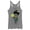 Gray Heather, variant on Women's Lost Gods St. Patrick's Day Leprechaun Greetings Racerback Tank Top White Heather Medium