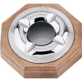 thumbnail image 2 of visol products vash205 country wooden cigarette ashtray, oak finish, 2 of 2