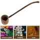 thumbnail image 4 of Cuchara de raíz de bambú carbonizada de mango largo, cucharón para agua, accesorio para té en casa., 4 of 8