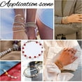 thumbnail image 6 of 180pcs 18K Gold Plated Beads 3mm 4mm 6mm Bracelet Bead Smooth Metal Spacer Beads Seamless Gold Ball Brass Tiny Bead for Summer Hawaii Layered Necklace Bracelet Jewelry Making for DIY, 6 of 9