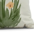 thumbnail image 2 of Simply Daisy, 16" x 16" Pretty Little Flower Outdoor Pillow, Yellow, 2 of 2