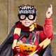 thumbnail image 4 of Halloween Glasses LED Glasses For Halloween Parties Cosplay Accessories Funny Holiday Glasses With Purple Accents, 4 of 5