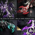 thumbnail image 4 of Puzle 3D de metal Scorpion Konhaof Green para adultos con colores, 4 of 6
