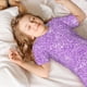 thumbnail image 5 of Balery Lilac Glittering Conjunto de Pijama Infantil de Manga Corta con Estampado – Ropa de Dormir de Algodón Suave-Medium, 5 of 6