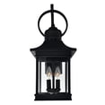 thumbnail image 2 of Cwi Lighting Cleveland 2 Light Black Outdoor Wall Light, 2 of 2