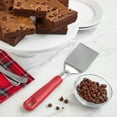 thumbnail image 3 of Holiday Time Stainless Steel Dessert & Brownie Serving Spatula, Red, 3 of 10