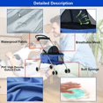 thumbnail image 5 of Dkelincs Dog Stroller Folding Cat Stroller Pet Strollers for Small Dogs & Cats with Cup Holder, Blue, 5 of 8