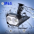 thumbnail image 5 of Aship Solar Spotlights, Solar Lights Outdoor 2 Pack, 3 Color Warm White & Cool White 26 LEDs Solar Powered Garden Lights IP65 Waterproof, Solar Landscape Spotlights for Yard Lawn Driveway Garage, 5 of 10