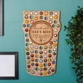 thumbnail image 2 of Magazine Beer Bottle Cap Collection Display Case Wine Cover Wood Bracket Wall Decoration, 2 of 3