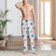 thumbnail image 2 of Fotbe Sea Turtle Pantalones de Pijama para Hombre, Pantalones de Dormir, Pantalones de Casa con Cintura Ajustable y Bolsillos-X-Large, 2 of 6