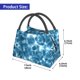 thumbnail image 2 of Easygdp Blue Tie Dye Bolsa de Almuerzo Insulada Reutilizable, Bolsa de Mano y Bandolera para Oficina, Trabajo, Viajes, 2 of 6