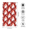 thumbnail image 4 of Disketp Fire Symbols Print Bathroom Towels,Cotton Towel,Soft Towels For Kitchen And Bath, 4 of 9