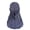 Navy, variant on Headbands For Women Men'S Silky Durag Breathable Headwrap Sun Hat Biker Bonnet Polyester Spandex Red One Size