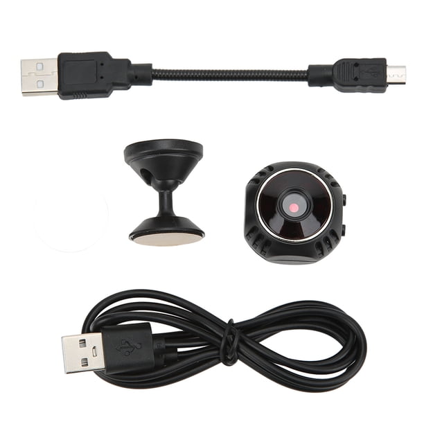Cámara De Seguridad Pequeña, Lente De 360° De 2,4 GHz, Minicámara De Visión Nocturna, Vídeo En Tiempo Real Para Oficina