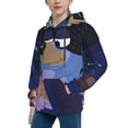 thumbnail image 2 of Lsque Bluey Patten Youth Hoodie Sweatshirt Pullover with Kangaroo Pocket Boys and Girls Hoodie Warm Hoodie for Kids, 2 of 8