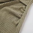 thumbnail image 6 of Lispipm V Neck Sweater Dress for Women Long Sleeve Soft Ribbed Knit Maternity Dresses Casual Pregnancy Home Clothes Brown XL, 6 of 9