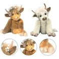 thumbnail image 2 of Muñeco de peluche de vaca de las Tierras Altas, juguetes de peluche de ganado, vaca esponjosa, juguetes de vaca para mascotas, 2 of 8