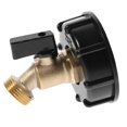 thumbnail image 1 of Ibc Tank Hose Adapter Ibc Tote Tank Water Adapter For Factory Ibc Tote 7 7x7 4cm Replaces Old Or Broken Adapters 1Pcs, 1 of 4