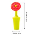 thumbnail image 3 of Reusable Silicone Wine Bottle Stopper - Freshness Preserver, 3 of 6
