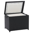 thumbnail image 4 of CorLiving Parksville Black Rattan Insulated Cooler Table, 4 of 7