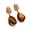 water droplets, variant on Retro Styles Amber Earrings Versatile Jewelry Pieces Suitable For Any Occasion