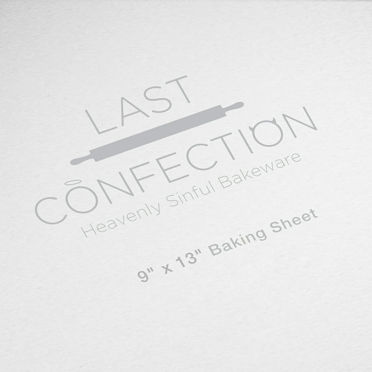 Last Confection 9 x 13 Aluminum Nonstick Baking Sheet, (6 Pieces)