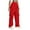 Red, variant on DuoJiaJ Women's Solid Color Athletic Casual Pants Workwear Sweatpants Pockets Long Pants Lightweight Casual Pants Women