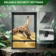 thumbnail image 6 of 34/45/67 Gallon Glass Reptile Terrarium with Top Screen Ventilation & Double Hinge Door Reptile Tall Tank for Lizard Snake, 6 of 7