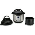 thumbnail image 3 of Instant Pot, 6-Quart Duo Crisp, Air Fryer+ Multi-Use Small Pressure Cooker to Roast Bake, Dehydrate & More, 3 of 6