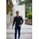 thumbnail image 3 of Playera Manga Larga Para Hombre, Marca Alfani - 100% Algodon, 3 of 8