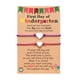 thumbnail image 2 of onlyliua Promoción de Temporada Tejiendo Una Pulsera Colorida con Forma de Corazón El Primer Día de Clases, Primer Día de Jardín de Infantes, 2 of 2