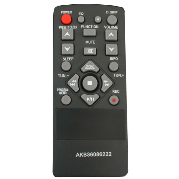 AKB36086222 Replace Remote for LG Audio System MCD35 MCD66 MCD65 MCS65F MCS35F