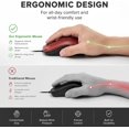 LABAKUI-Wired Mouse, 1200 DPI Optical Computer Mouse, Ergonomic ...