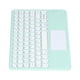 thumbnail image 3 of Teclado inalámbrico táctil Bling Bling ultrafino color verde, 3 of 12